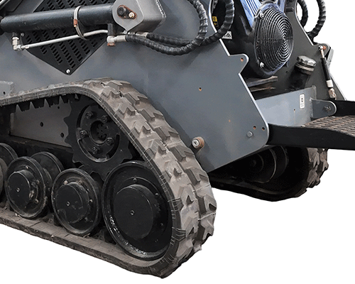 Компактный гусеничный погрузчик