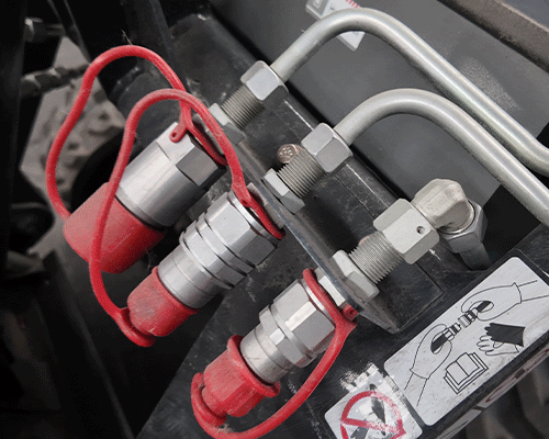 Компактный гусеничный погрузчик